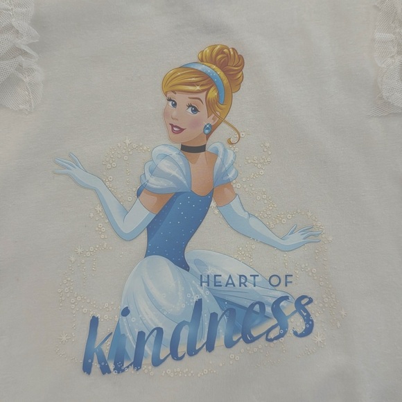 NWT H&M Disney Princess Cinderella Long Sleeve Top 3-4T - Picture 2 of 6
